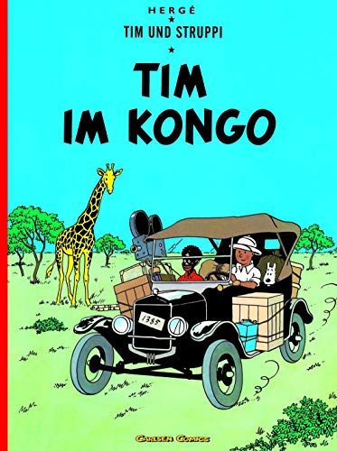 Tim und Struppi 1: Tim im Kongo: Kindercomic ab 8 Jahren | Ideal für Leseanfänger*innen | Comic-Klassiker (1) von Carlsen Verlag GmbH